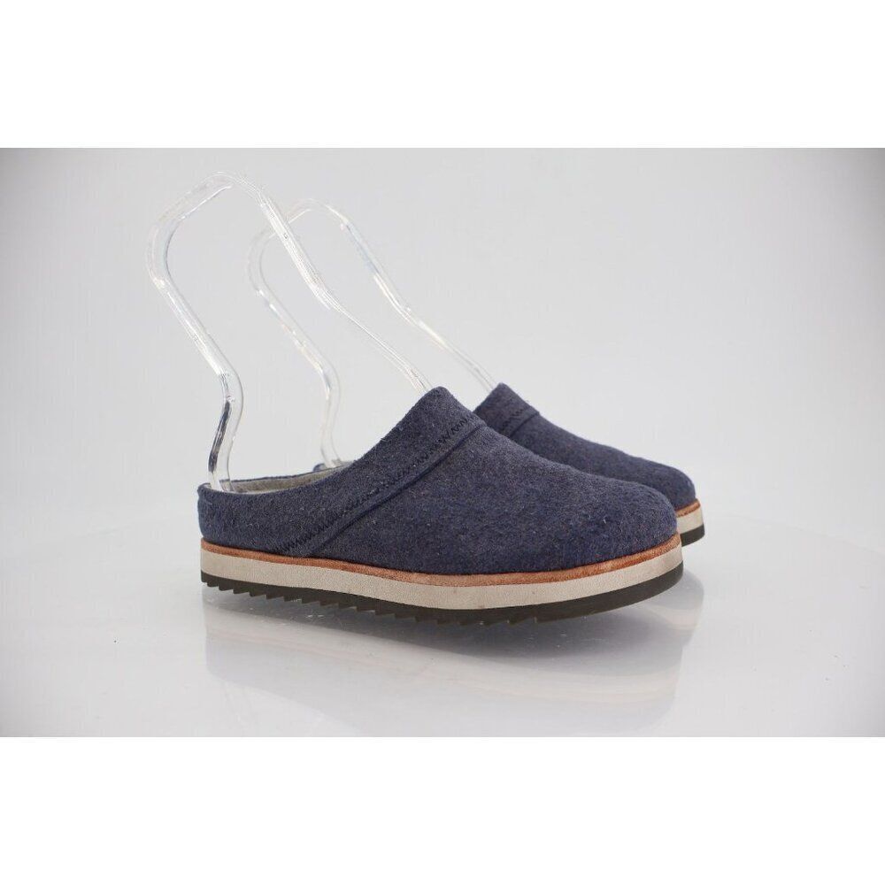 Merrell Women's Juno Wool Clog Size 6 Blue Fabric Casual Slip On Shoe